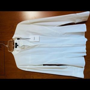 THEORY button down blouse